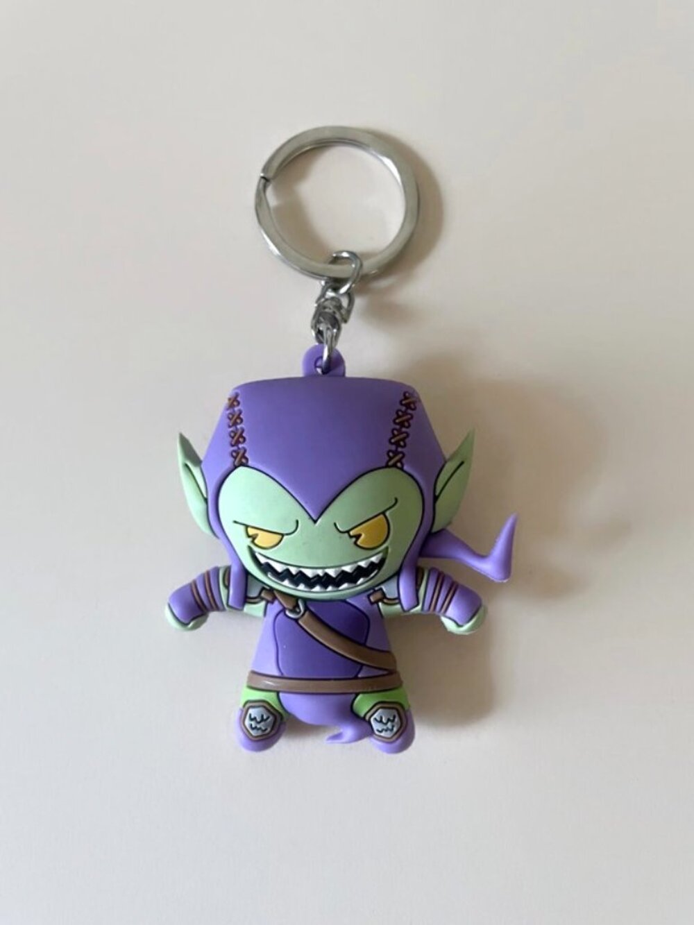 Marvel Comic Book Green Goblin Keychain